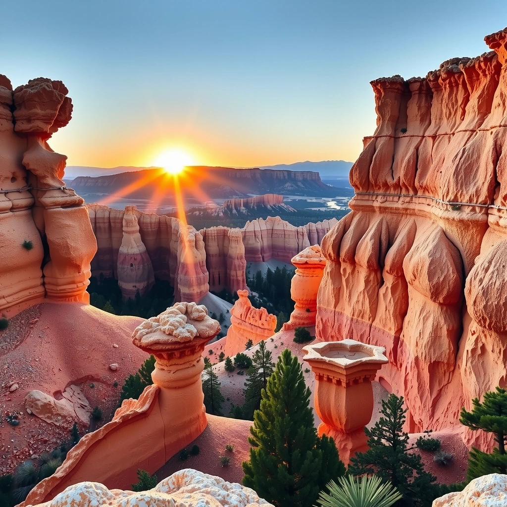 Брайс-Каньон на рассвете