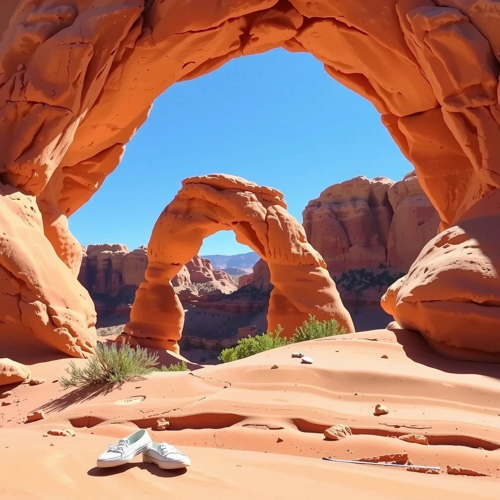 Красные скалы национального парка Арчес